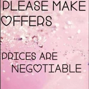 All offers considered and appreciated!💕